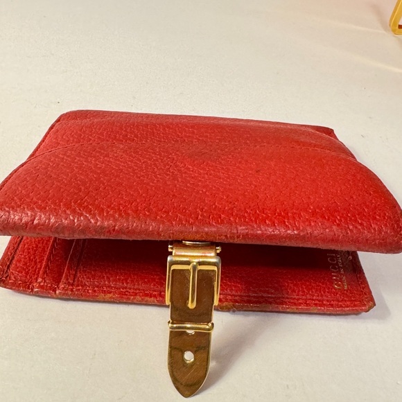 Gucci Red Leather Women's Wallet - Picture 7 of 15